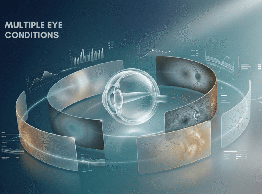 multiple eye conditions